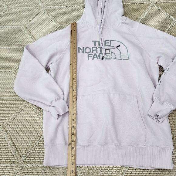 The north face light purple women's size large pullover hoodie - Picture 3 of 9